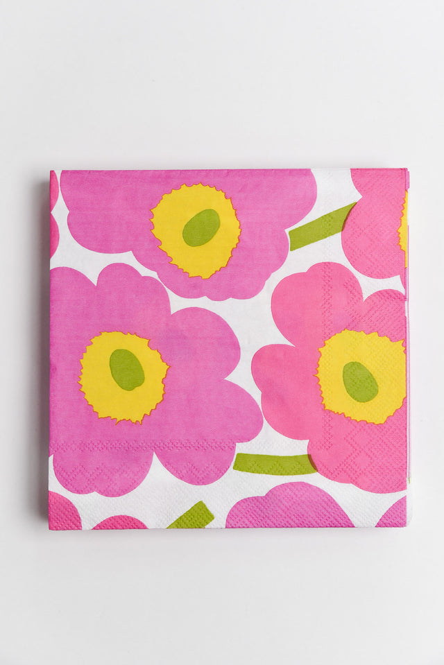 Unikko Pink Flower Napkins