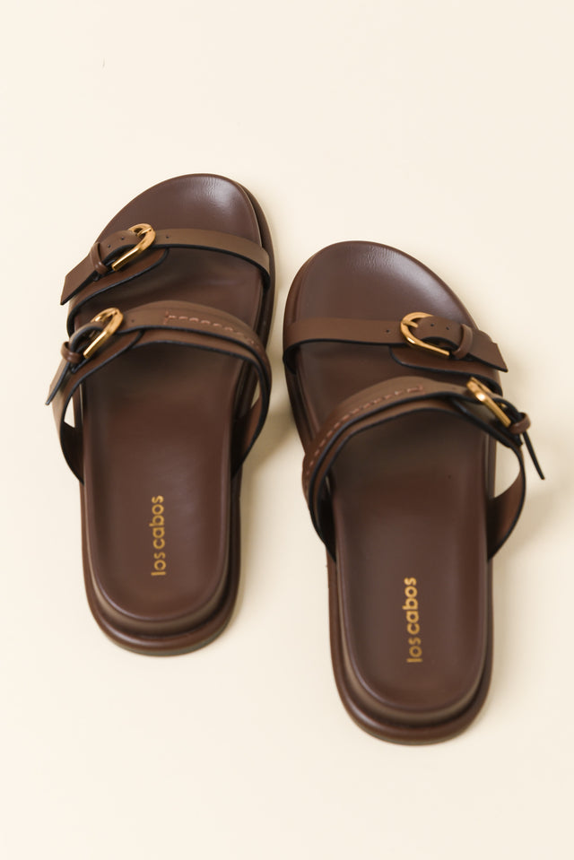 Valise Chocolate Buckle Slide image 4