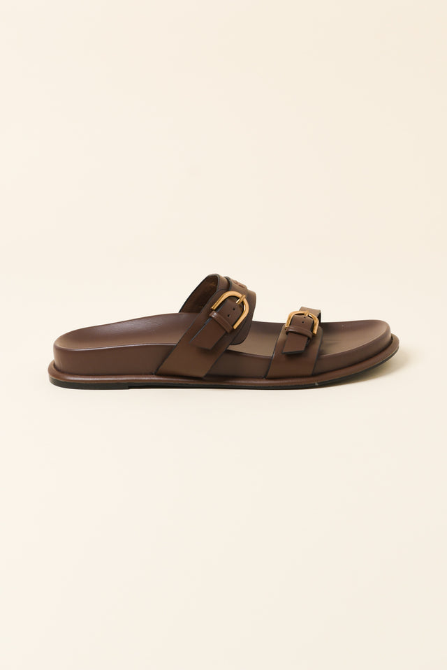 Valise Chocolate Buckle Slide image 1