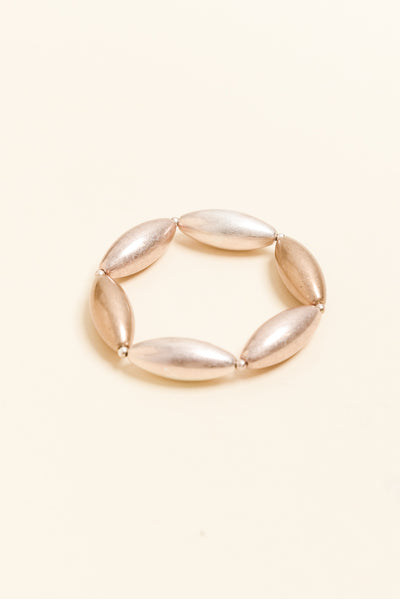 Vella Mixed Metal Beaded Bracelet