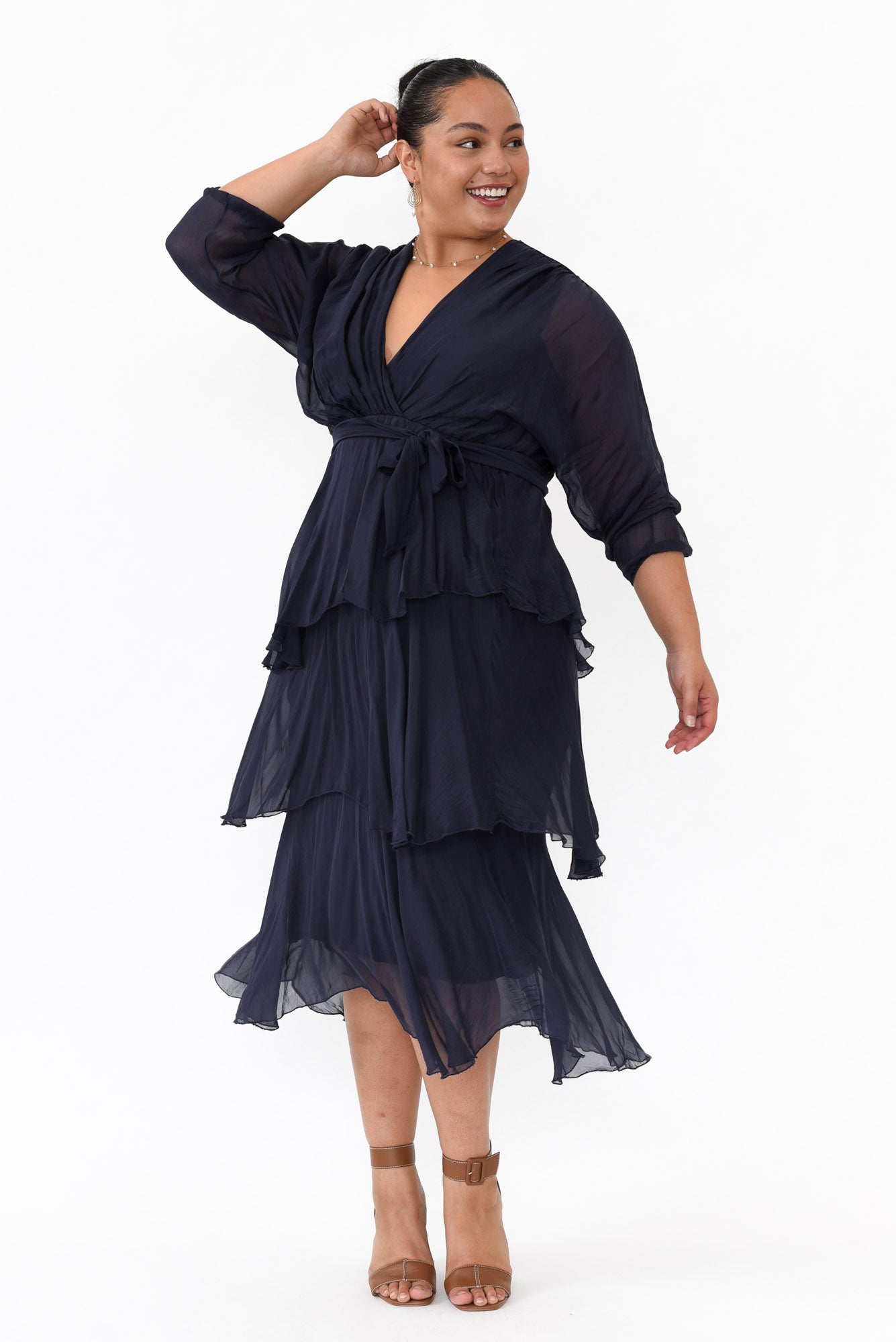 Coast victoria outlet ruffle dress