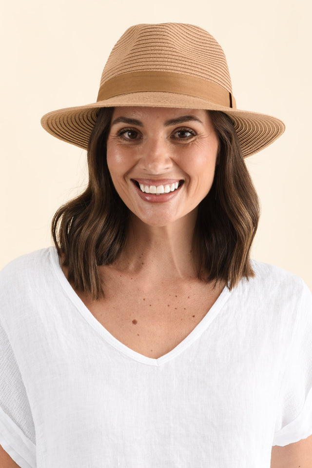 Voyager Caramel Travel Fedora image 5