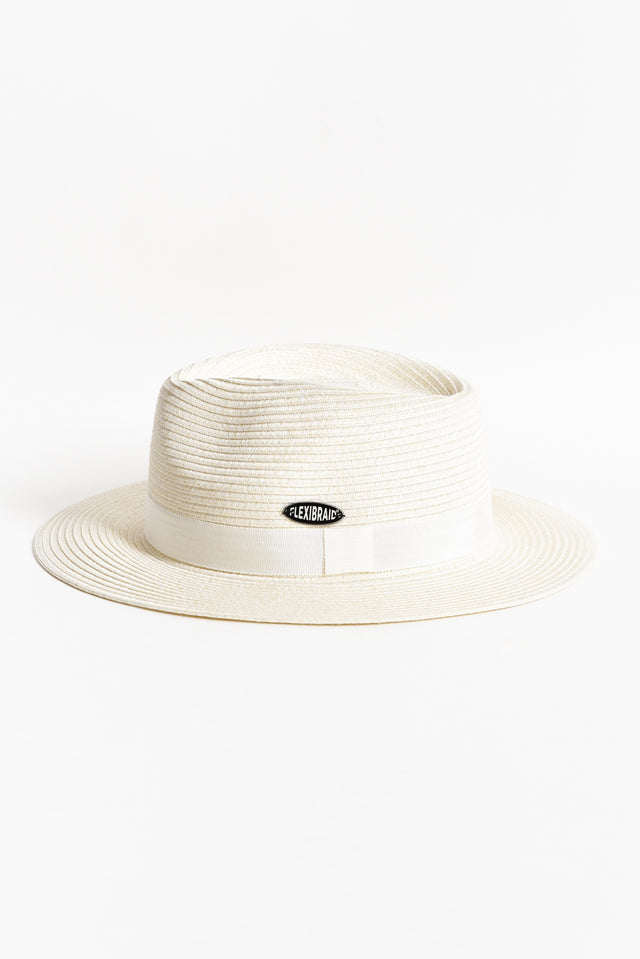 Voyager Ivory Travel Fedora