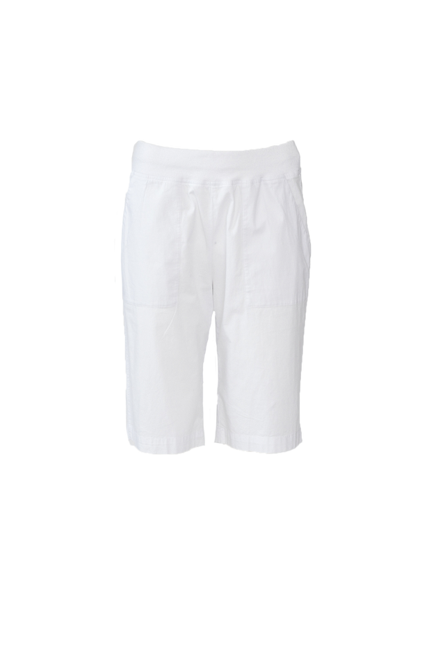 Wilson White Cotton Shorts
