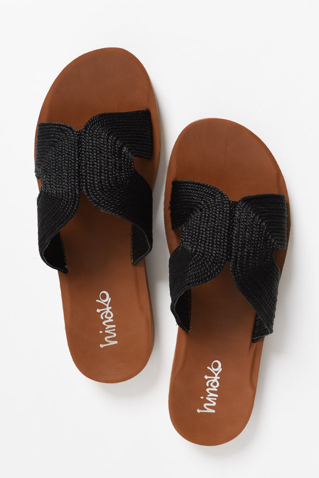 Wander Black Shimmer Slide image 4