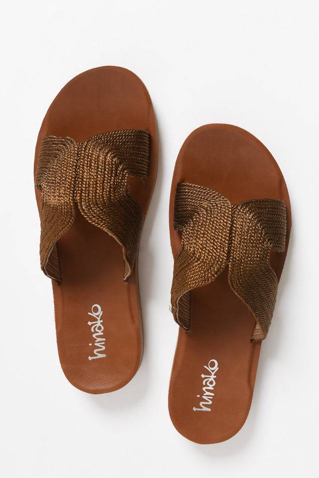 Wander Bronze Shimmer Slide image 5