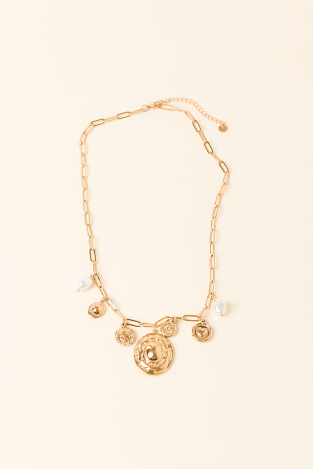 Yari Gold Necklace Necklace image 1