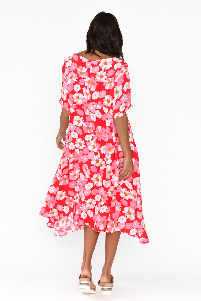 Zaelia Pink Blossom Crescent Dress image 6