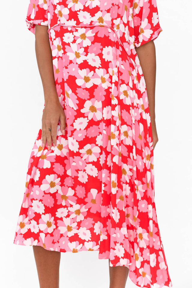 Zaelia Pink Blossom Crescent Dress image 7