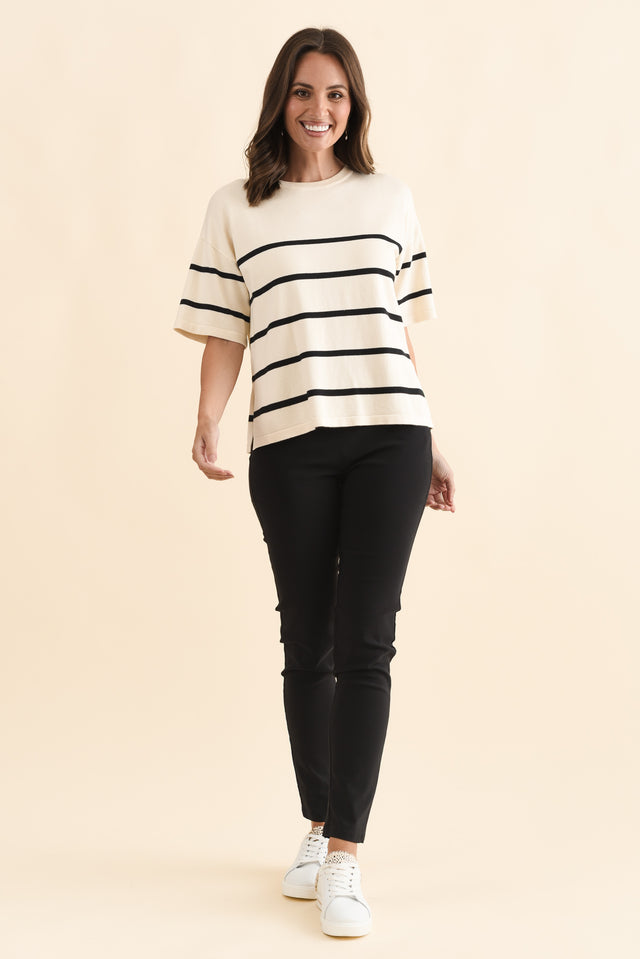 Zara Black Stretch Full Length Pants banner image