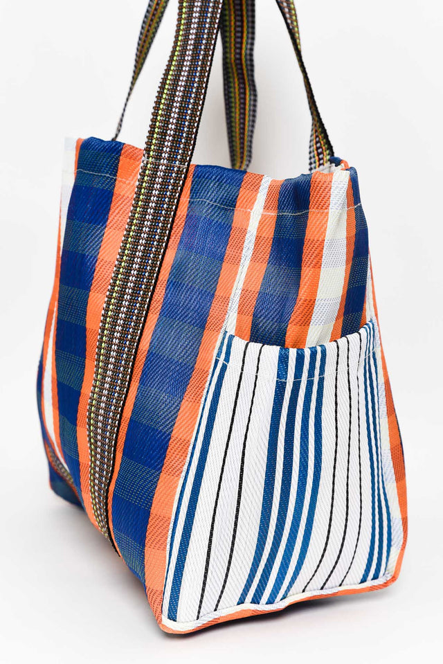 Zorita Orange Stripe Tote Bag