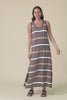 Janet Tan Stripe Bamboo Maxi Dress,Video