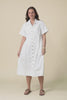 Willow White Denim Shirt Dress,video