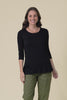 Nicky Black 3/4 Sleeve Top,Video