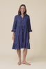 Banks Navy Cotton Embroidered Dress,Video