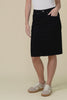 Palin Black Zip Front Skirt,Video
