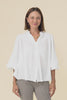 Randy White Cotton Blouse,Video