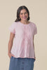 Beck Pink Crinkle Cotton Top,video