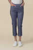 Cody Blue Denim Stretch Capri Pants,video