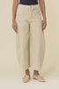 Angela Tan Wide Leg Corduroy Pants,Video