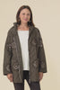 Mintaro Chocolate Sequin Quilted Jacket,Video