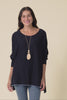 Nick Navy Organic Cotton Knit Jumper,Video