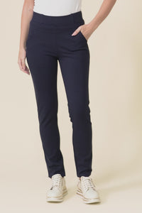 Zachary Navy Stretch Pants,Video