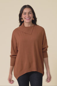 Renfrey Chocolate Knit Jumper,Video