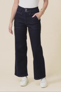 Orwell Dark Blue Straight Leg Jeans,Video
