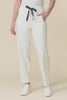 Fisher Cream Cotton Barrel Pants,Video
