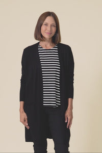Mary Black Pocket Cardigan,Video