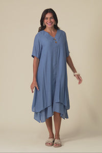 Nala Steel Layers Dress,Video