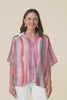Toven Pink Stripe Button Shirt,video