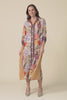 Sira Orange Garden Shirt Dress,video