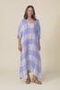 Marcel Blue Check Linen Dress,video