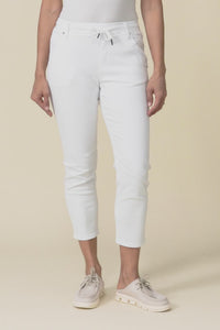 Whistler White Cotton Jogger Pants,Video