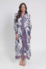 Tierra Palm Shadow Cotton Silk Dress,Video