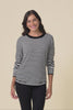 Colorado Black Stripe Knit Top,Video