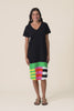 Copacabana Black Tonal Cotton Dress,Video