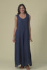 Fay Navy Linen Jumpsuit,Video