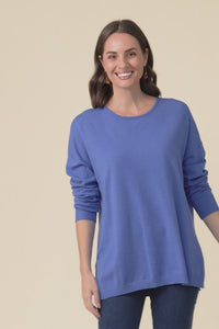 Tanner Cobalt Knit Jumper,Video