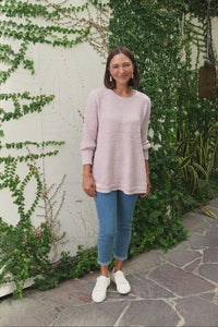 Lucas Pink Knit Button Jumper,Video