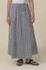 Willow Black Stripe Cotton Maxi Skirt,Video