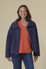 Aurora Navy Quilted Jacket,Video