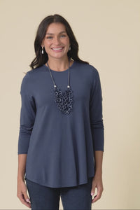 Buttery Carla Blue Top,Video