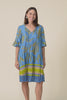Cayman Blue Island Cotton Tunic Dress,Video