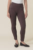 Jove Chocolate Cotton Stretch Pants,Video