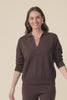 Camila Chocolate Wool Cashmere Jumper,Video