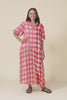 Felix Pink Palm Shirt Dress,video