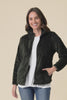 Ackerley Dark Green Faux Fur Jacket,Video